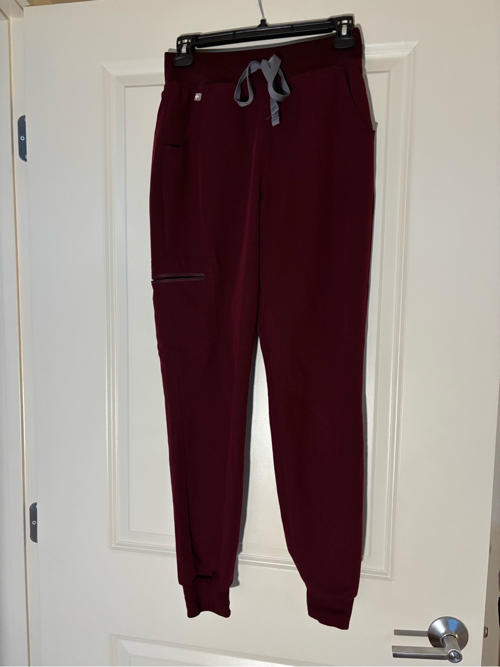Figs Burgundy Zamora Joggers
